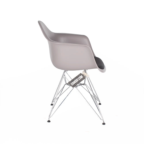 Vitra DAR kuipstoel Taupe grijs
