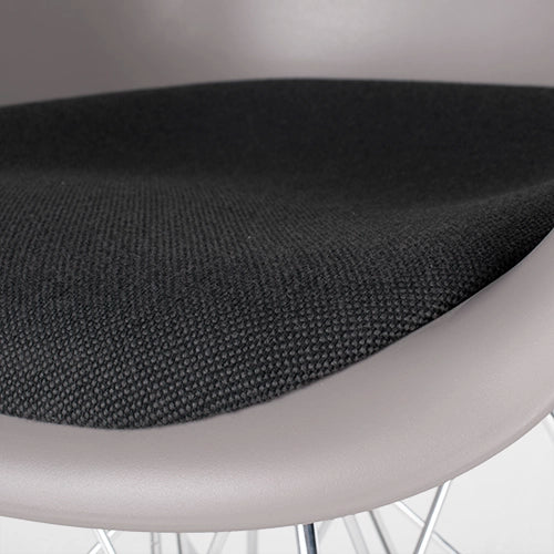 Vitra DAR kuipstoel Taupe grijs