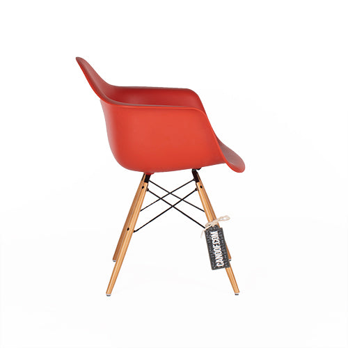 Vitra DAW kuipstoel rood