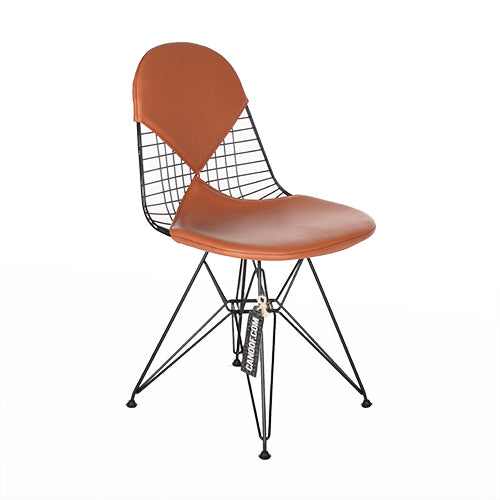 Vitra Wire Chair bruin zwart
