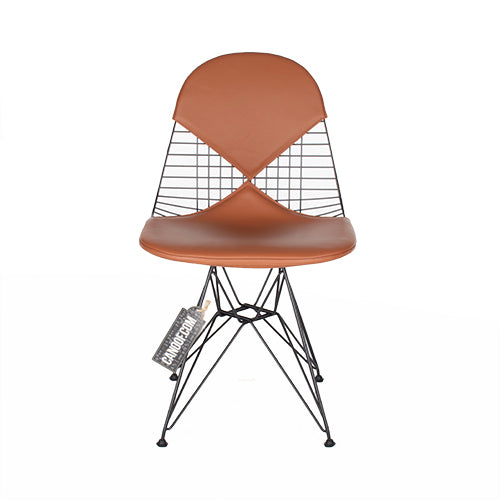 Vitra DKR Bikini chair cognac kleur