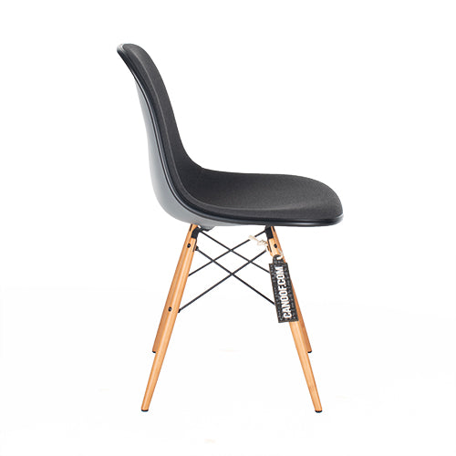 Vitra DSW stoel zwart
