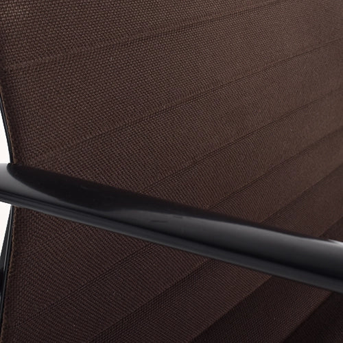 Vitra EA107 stoel bruin