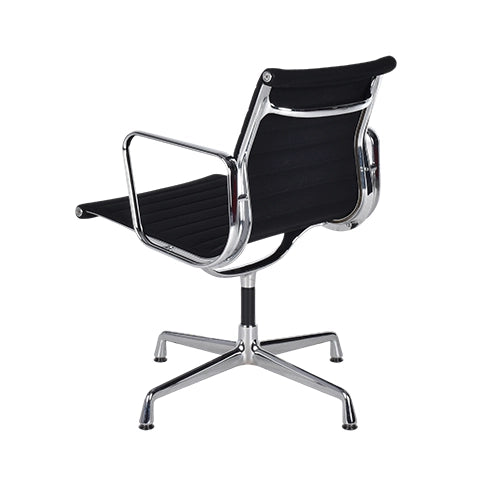 Vitra EA108 zwart hopsak zwart chroom