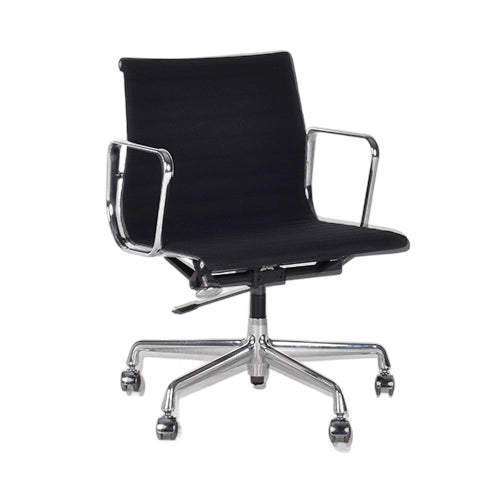 Vitra EA117 bureaustoel zwart hopsak