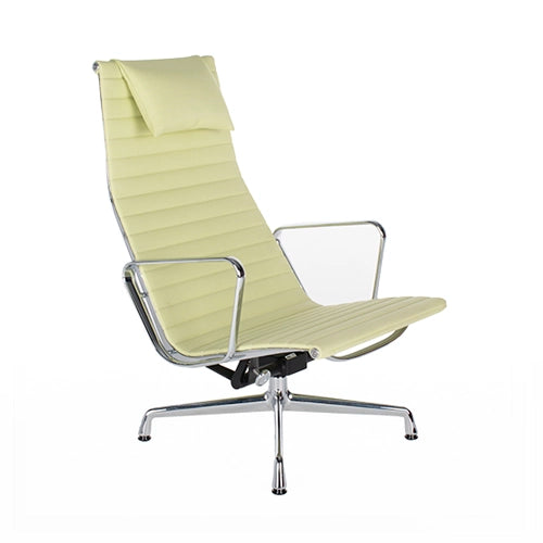 Vitra EA124 fauteuil groen Eames