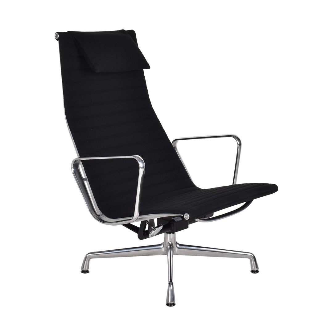 Vitra EA124 zwart Hopsak gepolijst