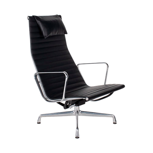 Vitra EA124 fauteuil zwart