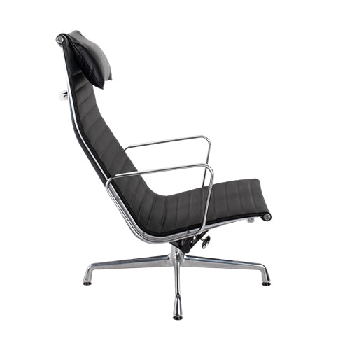 Vitra EA124 fauteuil zwart