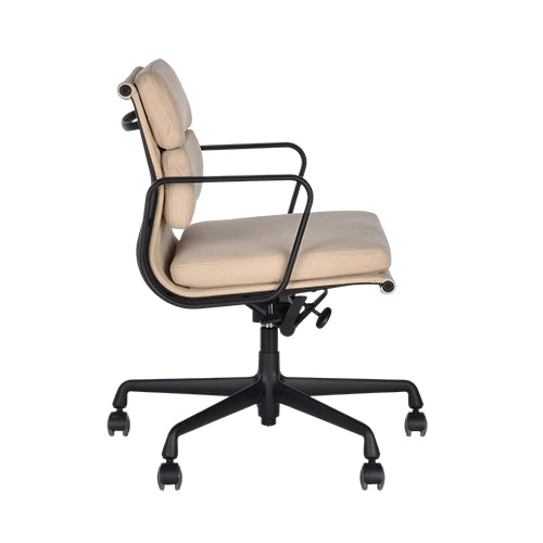 Vitra EA217 nubuck leder beige