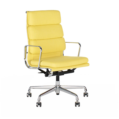 Vitra EA219 bureaustoel geel