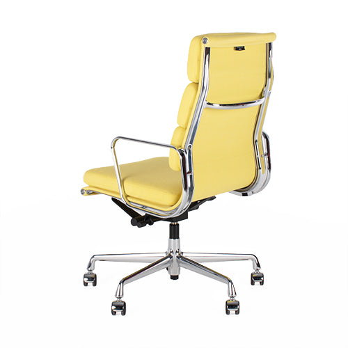 Vitra EA219 bureaustoel geel