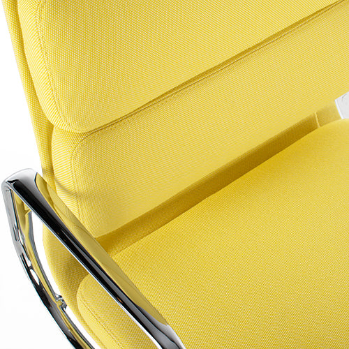 Vitra EA219 softpad bureaustoel geel