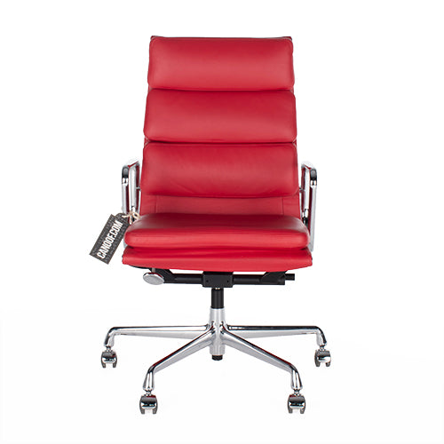 Vitra EA219 softpad bureaustoel rood
