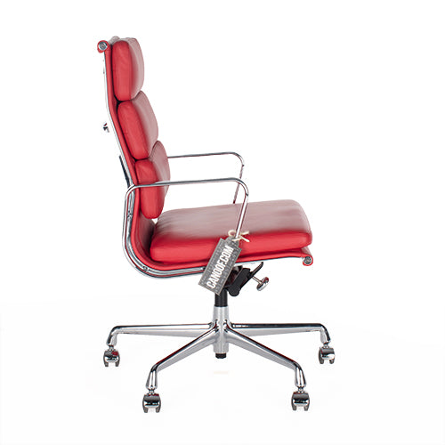 Vitra EA219 softpad bureaustoel rood