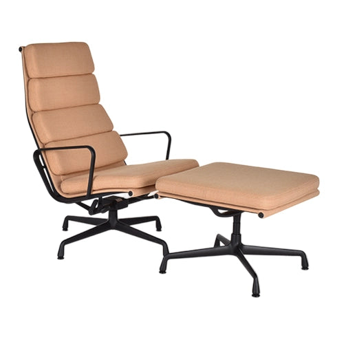 Vitra EA222 en ottoman oranje