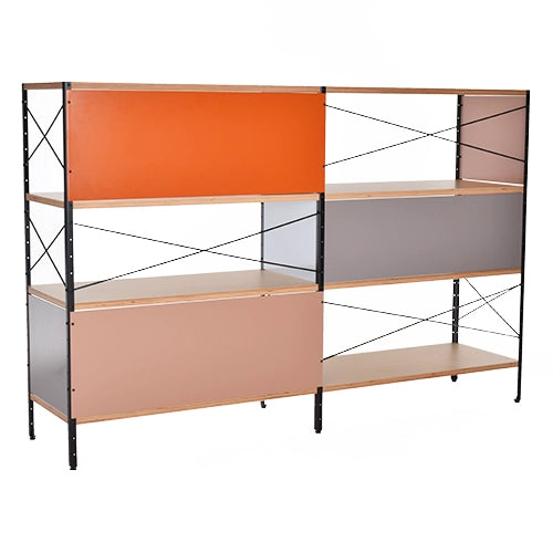 Vitra ESU shelf 3 hoog oranje