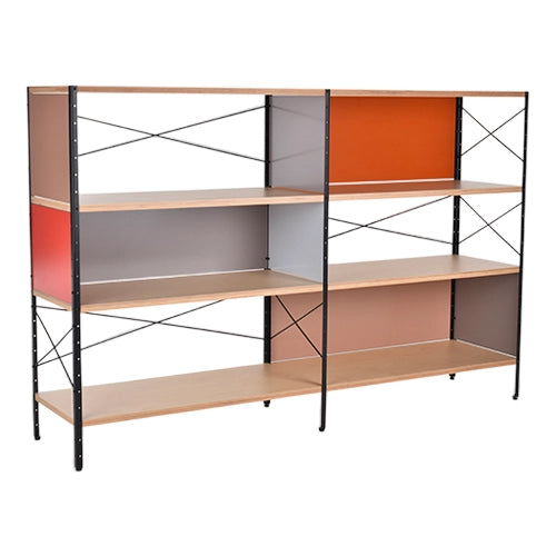 Vitra ESU shelf 3 hoog oranje