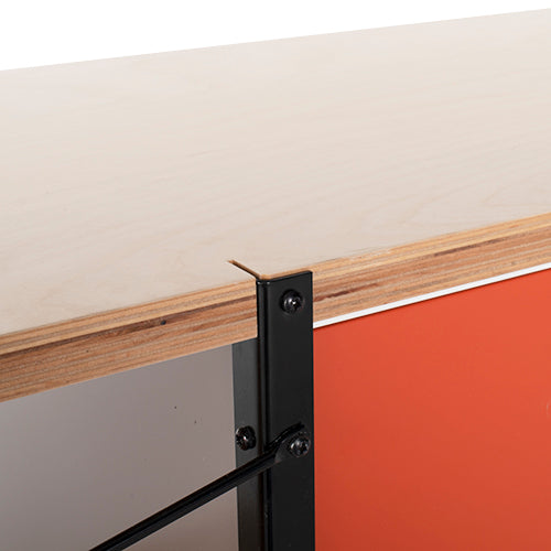 Vitra Eames ESU Shelf kast oranje