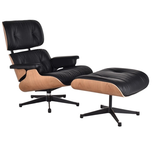 Vitra Eames Lounge chair Europees kersenhout