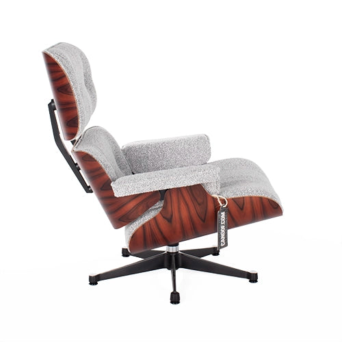 Vitra Eames Lounge Chair pallisander grijs