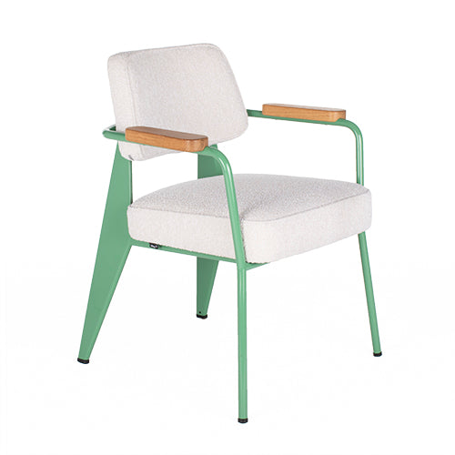 Vitra Fauteuil Direction stoel groen prouve