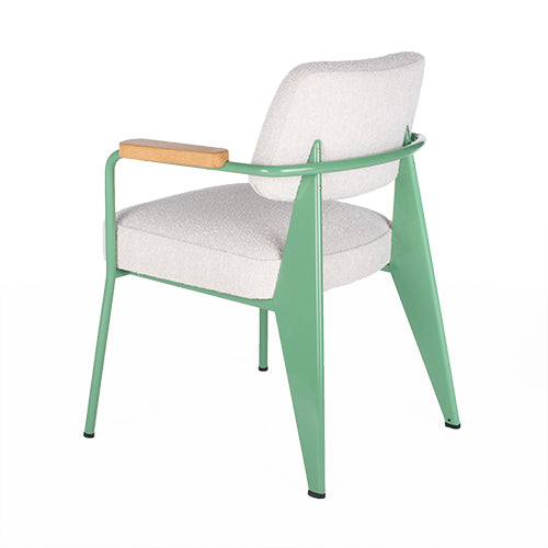 Vitra Fauteuil Direction stoel groen prouve
