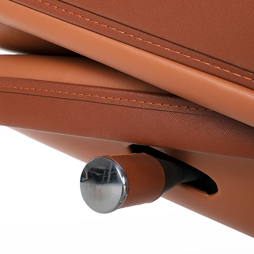 Vitra Grand Relax fauteuil cognac bruin