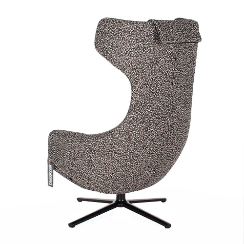 Vitra grand repos fauteuil stoel en ottoman grijs