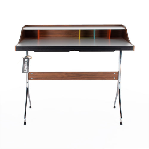 Vitra Home Desk bureau notenhout wit