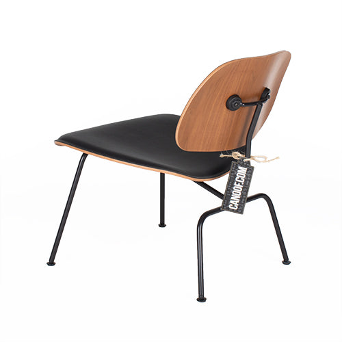 Vitra LCM stoel zwart leder