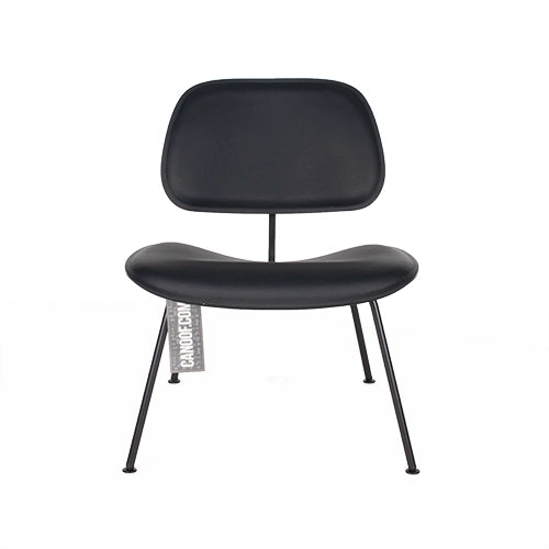 Vitra LCM fauteuil zwart leder