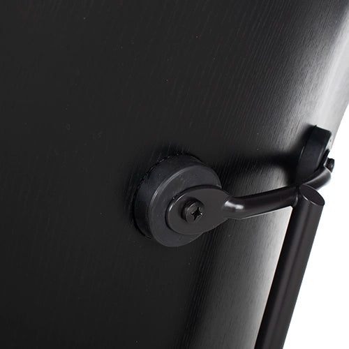 Vitra LCM fauteuil zwart leder