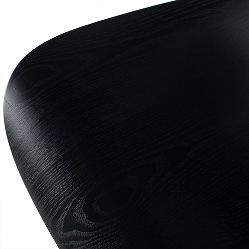 Vitra LCW fauteuil zwart essen