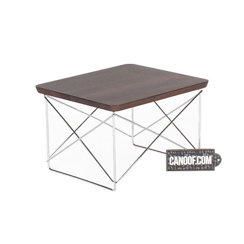 Vitra LTR bijzettafel notenhout bruin kleur