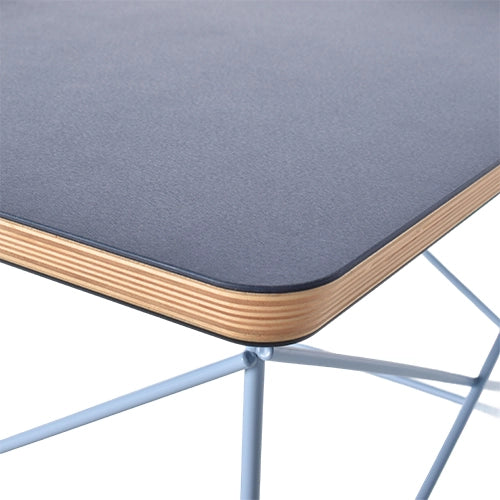 Vitra LTR bijzettafel linoleum blauw