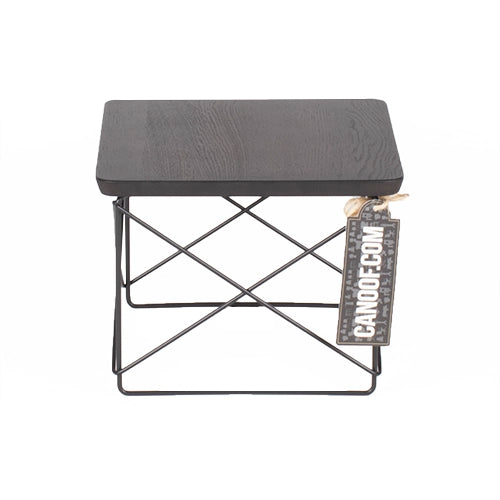 Vitra LTR bijzettafel donker eikenhout / zwart