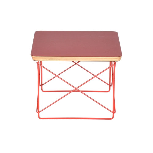 Vitra LTR bijzettafel linoleum rood