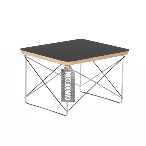 Vitra LTR bijzettafel zwart chroom