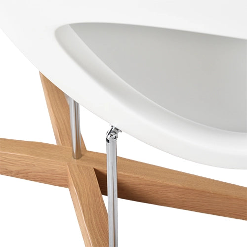 Vitra La chaise fauteuil wit
