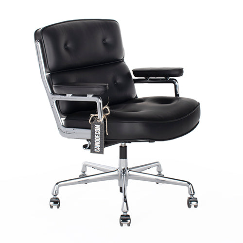 Vitra Lobby Chair eames bureaustoel zwart