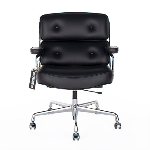 Vitra Lobby Chair bureaustoel zwart eames