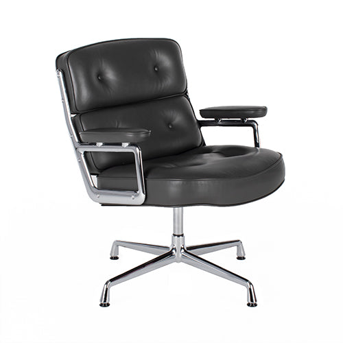 Vitra Lobby Chair ES108 antraciet stoel Eames