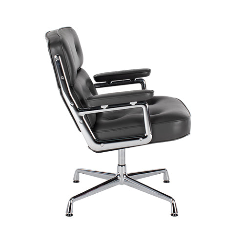 Vitra Lobby Chair ES108 antraciet stoel Eames