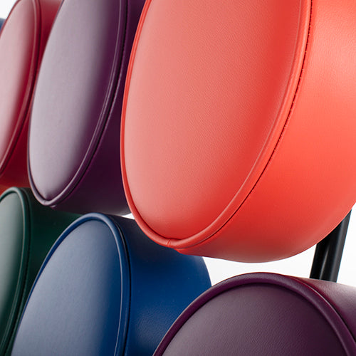 vitra marshmallow sofa oranje blauw paars groen