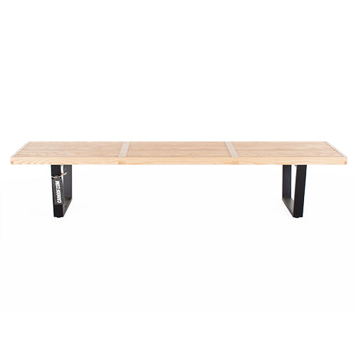 Vitra Nelson bankje naturel zwart