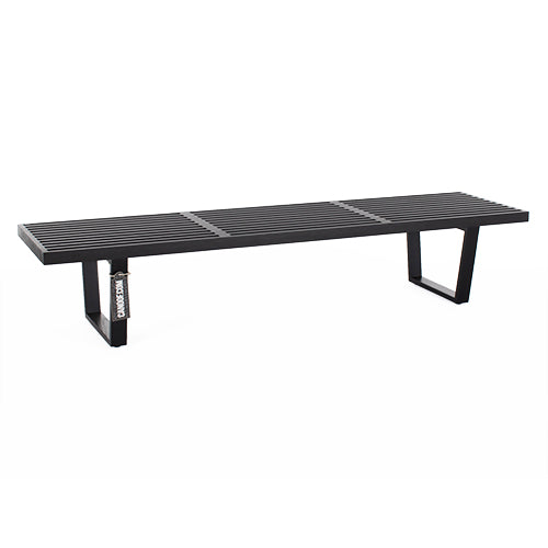 Vitra Nelson bench zwart lang