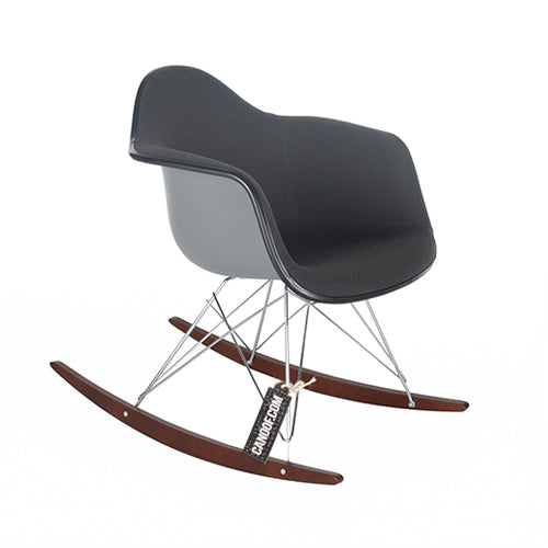 vitra rar schommelstoel grijs