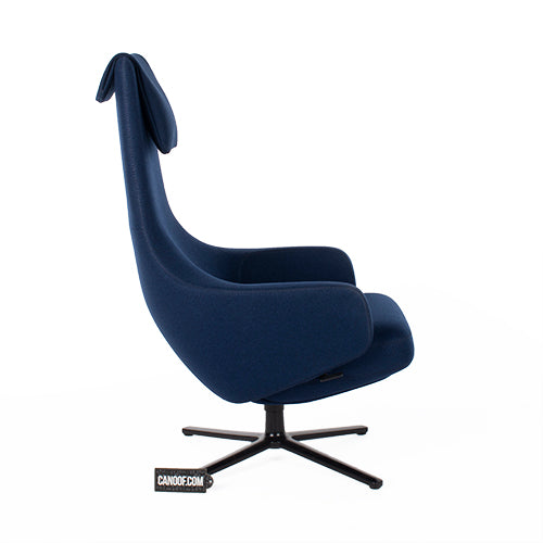 vitra repos fauteuil blauw