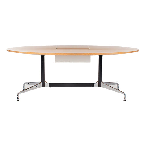 Vitra Segmented tafel naturel eikenhout